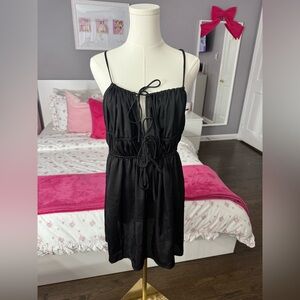 Black Spaghetti Strap Dress